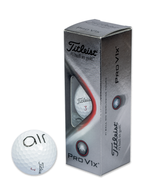 Fully custom and personalised golf balls for a superyacht