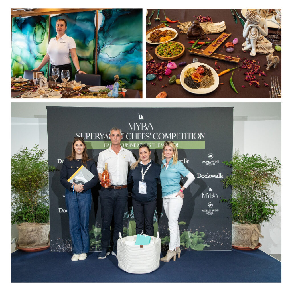 Winners of the MYBA tablescaping competition