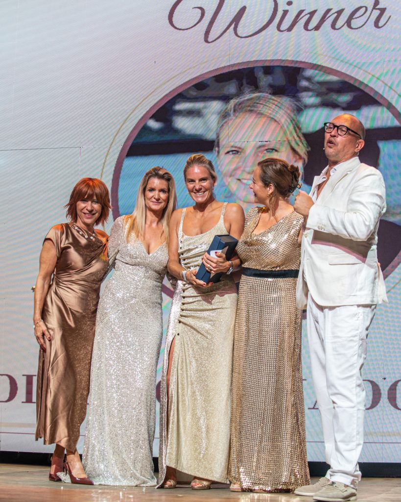 Winner of the Acrew Crew Awards 2025 - Best Chief Stew / Purser Award - Nadine Coronado Macho